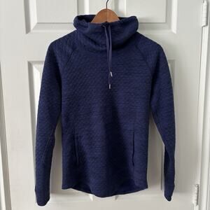 Marmot Annie Long Sleeve Pullover Sweatshirt Deep Dusk Blue Womens M